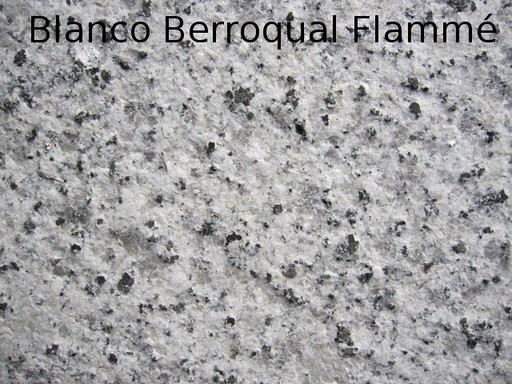 Blanco Berroqual flamme